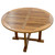 Teak Round Indoor/Outdoor Table - OUT OF STOCK UNTIL 06/04/2025