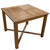 Teak Square Indoor/Outdoor Table - OUT OF STOCK UNTIL 07/15/2025