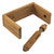 Teak Toilet Paper Holder