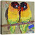 Textured Parrots Wall Art