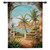 Tropical Terrace II Wall Tapestry