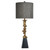 Vintage Gold and Black Table Lamp