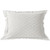 Vintage White Linen Quilt King Sham