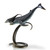 Whale Pair on Wave Statue