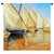 White Sails I Small Wall Tapestry