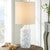 White Seashell Motif Accent Lamp