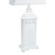 White Shell Shutter Table Lamp