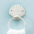 Whitewater Shell Cast Iron Towel Ring - OUT OF STOCK