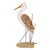 Wooden Heron Wall Art