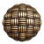 Woven Strands Knob - Set of 2