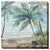 Aqua Palms 2 Outdoor Wall Art