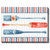 Rowing Stripes Outdoor Wall Art