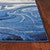 Blue Ripples Rug - 8 x 10