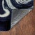 Blue Ripples Rug - 8 x 10