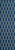 Baja Latticework Navy Rug - 2 x 8