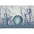 Seafloor Blues Chenille Rug - 3 x 5