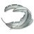 Banana Leaf Wall Art - Silver