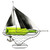 Sailboat Wine Bottle Holder