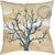 Coral & Clamshell Outdoor Pillow