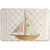Nautical Sailboat Memory Foam Rug