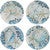 Pacific Rim Salad Plates - Set of 4