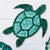 Ocean Blues Mosaic Wall Plaque - Sea Turtle