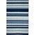 Carlsbad Aqua Stripe Indoor/Outdoor Rug Collection
