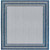 Baker Beach Multi Border Indoor/Outdoor Rug - 8 Ft. Square