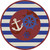 Nautical Voyage Rug - 8 Ft. Round
