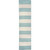Carlsbad Beach Stripes Indoor/Outdoor Rug - 2 x 8