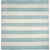 Carlsbad Beach Stripes Indoor/Outdoor Rug - 8 Ft. Square