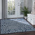 Altea Cove Navy Indoor/Outdoor Rug - 5 x 7