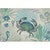 Crab Swim Chenille Rug - 5 x 7