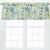 Miami Beach Green Valances - Set of 2