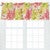 Hawaiian Jungle Valances - Set of 2