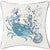 Sea Garden Crab Pillow