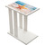 Starfish & Shells Wood Side Table