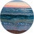 Coastal Twilight Beach Rug - 8 Ft. Round