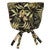 Tropical Noir Floral Chair Pads - Set of 4