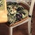 Tropical Noir Floral Chair Pads - Set of 4