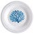 Blue Coral Dessert Plate - Set of 6