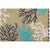 Tri-Color Coral Indoor/Outdoor Rug