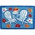 Floral Adirondacks Indoor/Outdoor Rug
