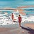 Sunset Girls Canvas Wall Art