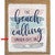 Beach Calling Personalized Wall Art