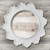 White Coral Wall Mirror