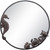 Seahorse Round Wall Mirror - OVERSTOCK