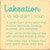 Lakeation Wood Sign