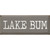 Lake Bum Wood Sign