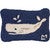 Whale Spout Hooked Wool Pillow